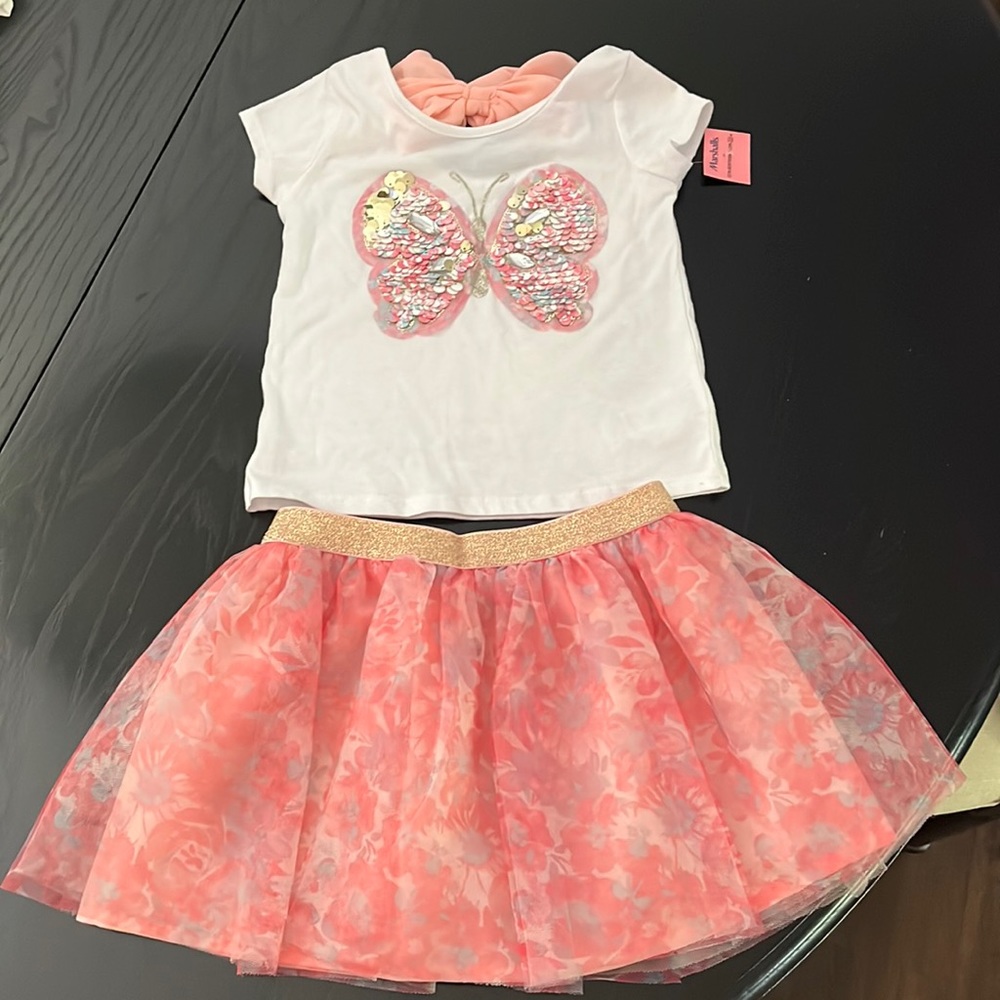 NWT. Sparkle butterfly Outfit